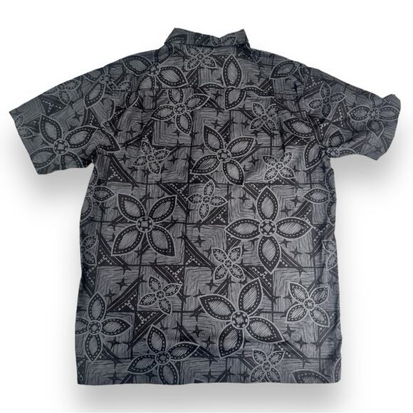 Quiksilver - Waterman Hawaiian Tropical Short Sleeve Shirt - NWOT 2 XL - Picture 2 of 9